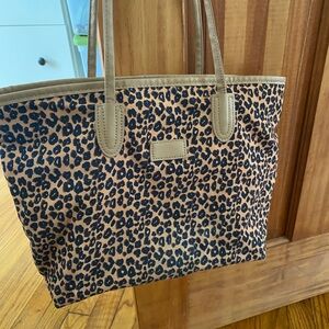 Leopard Print Tote Bag